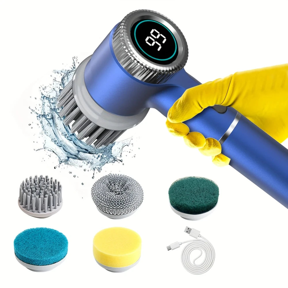 Electric Cleaning Brush Set