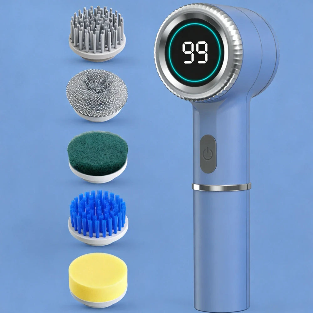 Electric Cleaning Brush Set
