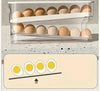 Bilayer Rolling Egg Storage Dispenser