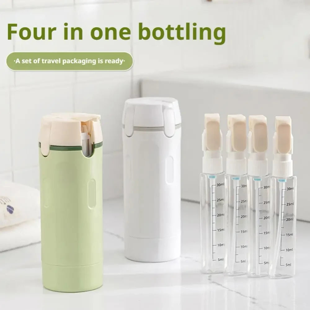 Portable 4 in 1 Travel Dispenser