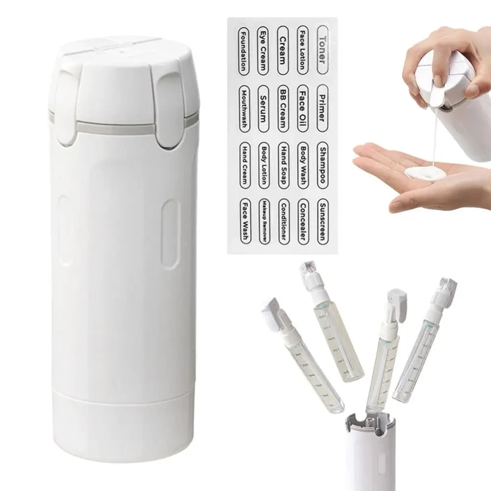 Portable 4 in 1 Travel Dispenser