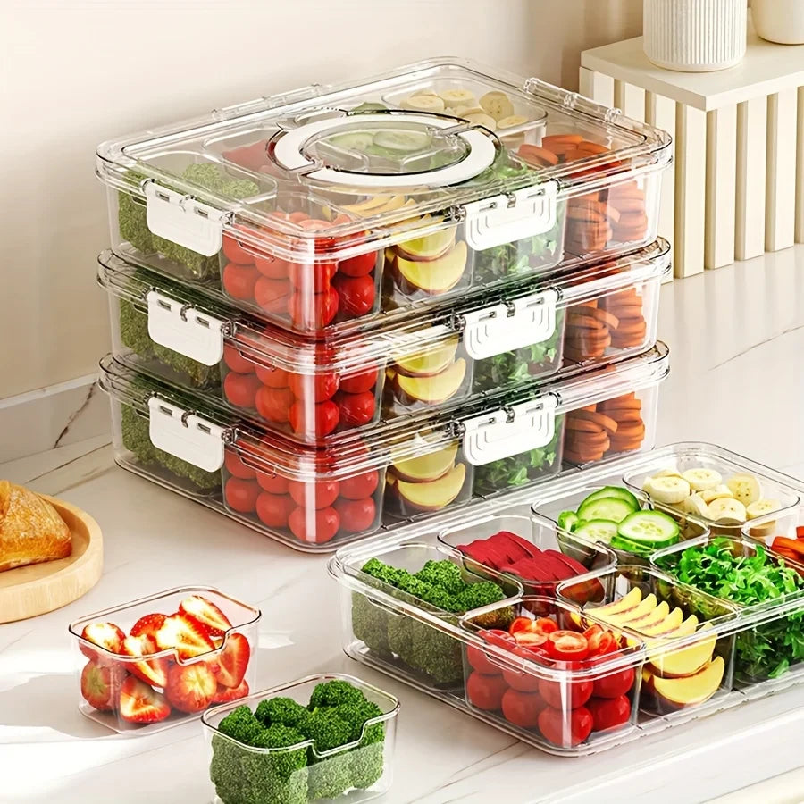 Divided Food Storage Container