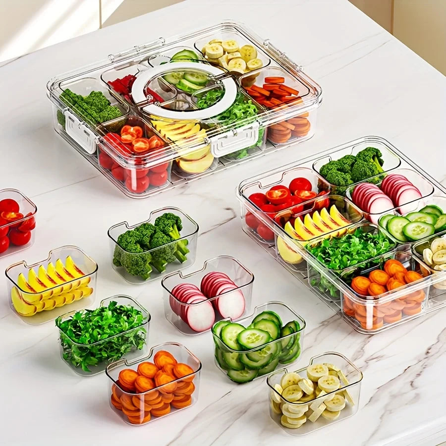 Divided Food Storage Container