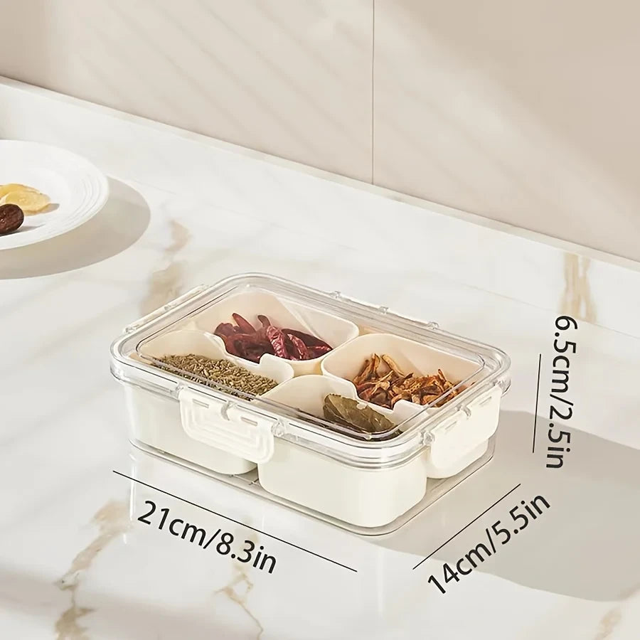 Divided Food Storage Container