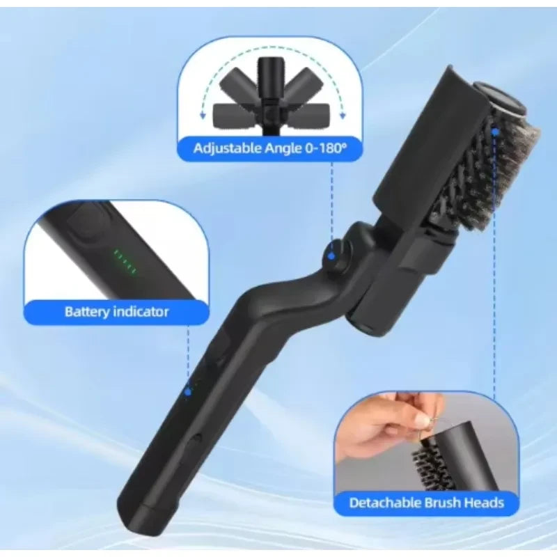 Wireless Rotating Grill Cleaning Brush