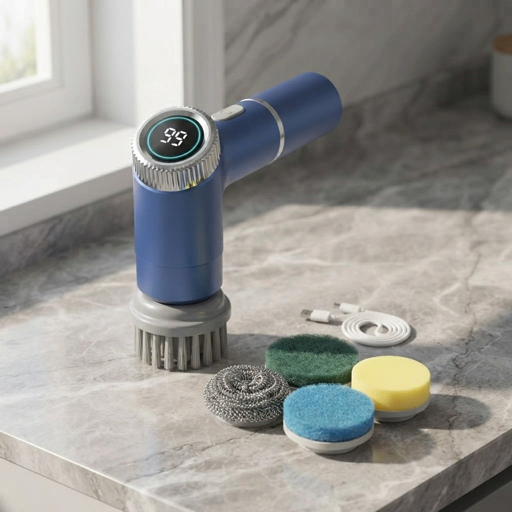 Electric Cleaning Brush Set
