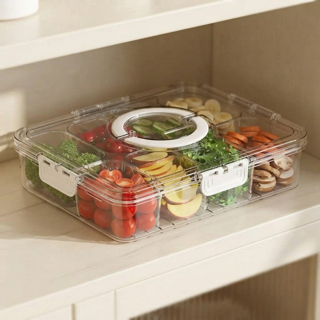 Divided Food Storage Container