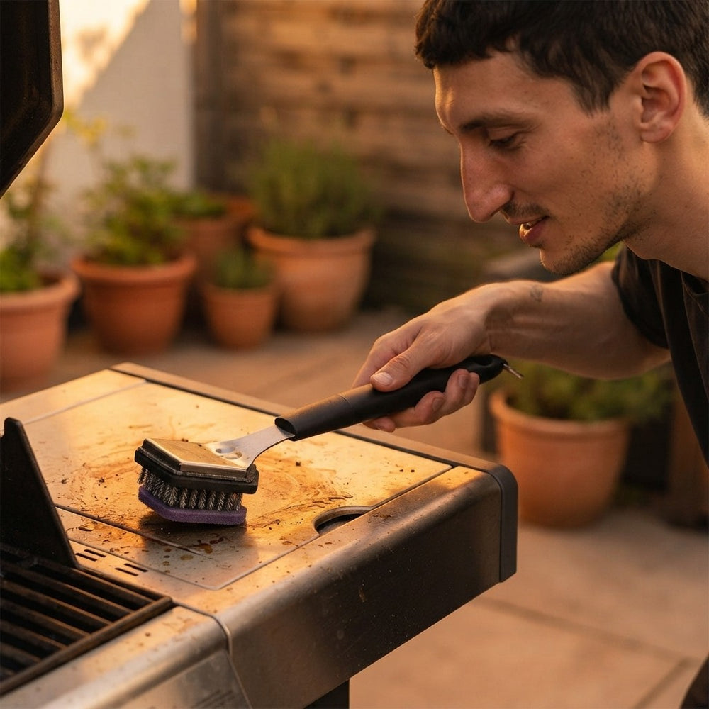 Wireless Rotating Grill Cleaning Brush